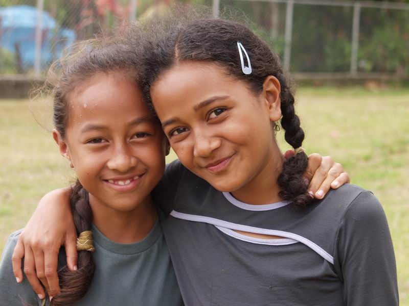 Tongan Girls  - Tonga, Nukua'lofa