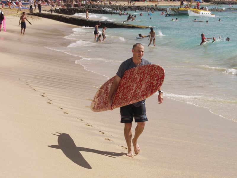 Surfers Walk - Waikiki Beach, Honolulu