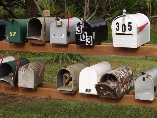 Maui News in Postbox - Eastside Maui