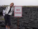 No Parking - Volcano Kilauea, Big Island