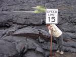 Speed Limit - Volcano Kilauea, Big Island