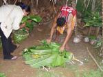 Vorbereitung \'Umu\' Ofen - Silvester Heilala Lodge, Tongatapu