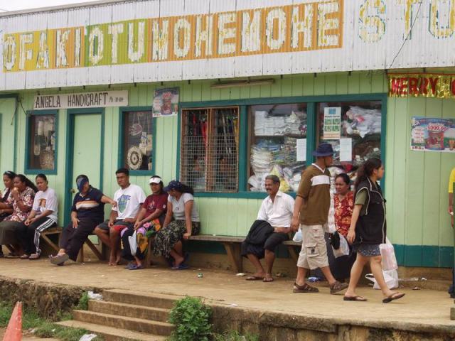 Saturday Evening - Shopping in Neiafu, Vava'u Island Group