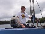 Skipper in time -  Trimaran Orion, Vava'u  Island