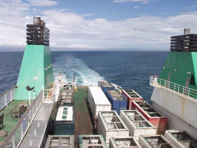 The Interislander -  Ferry 'Aratere' to South NZ