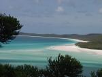 The world's whitest sand - Whitehaven Beach, Whitsunday Island, Queensland, OZ