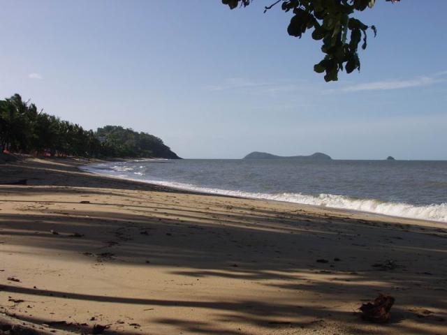 Shadow on Beach - Trinity Beach, Cairns, Queensland, OZ