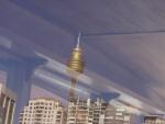 Sky Tower in the mirror - Sydney, OZ