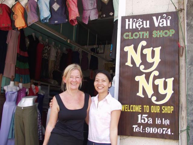 Hils favourite tailor - Hoi An, Central Vietnam