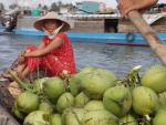 Coconut shop - Can Tho, Mekong Delta, South Vietnam