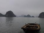 Wooden Dinghi - Halong Bay, Gulf of Tonkin, Northeast Vietnam