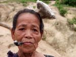 Van Kieu woman - tribal people of Khe Sanh, DMZ, Central Vietnam