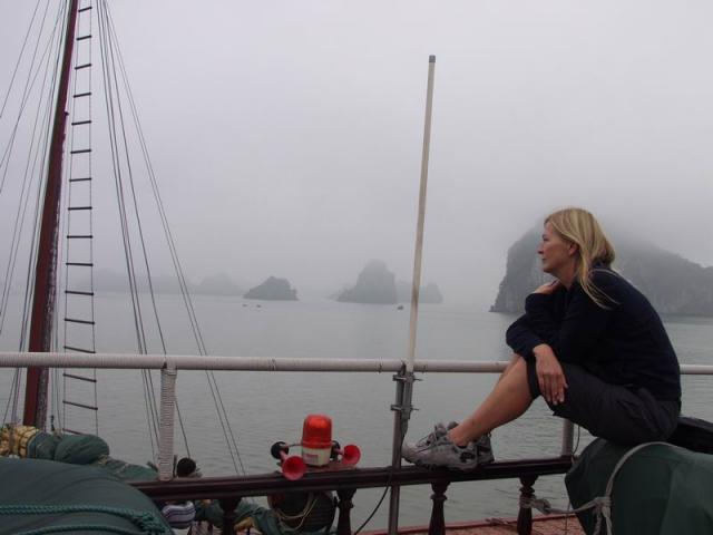 Misty Weather - Halong Bay, Northeast Vietnam