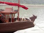 Bug of a Drogon Boat - Halong Bay, Gulf of Tonkin, Northeast Vietnam