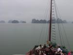 Breakfast on Dragon's pearl - Halong Bay, Gulf of Tonkin, Northeast Vietnam