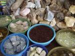 Profit of hard working - Moonstone mine, Meetiyagoda, Southern Province Sri Lanka