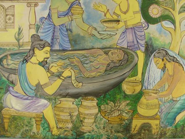 Ajurveda in former times - Lanka Princess, Beruwala, Sri Lanka