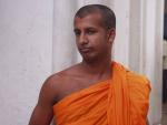 Eros Ramazotti monk - Kande Wiharre temple, Beruwala, Sri Lanka