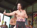 Haka Dance - Maori village Whakarewarewa, Rotorua, North NZ