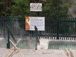 Hot thermal baths - Maori village Whakarewarewa, Rotorua, North NZ