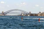 Paddling on the water - Sydney, New South Wales, Australia
