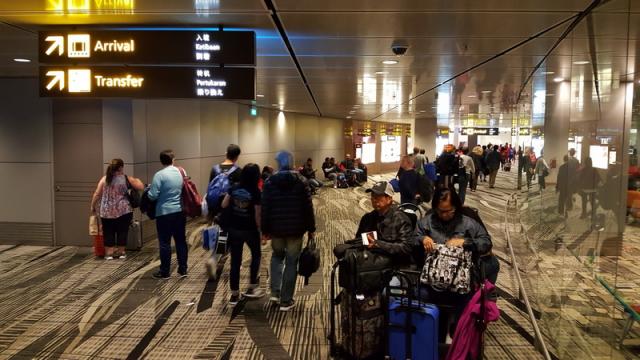 Arival Singapore - Changi Airport, Singapore