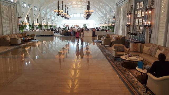 Lobby Fullerton Bay Hotel - Marina Bay, Singapore