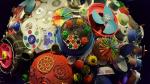 Colorful art - Singapore Flyer gallery, Singapore