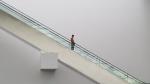 stairway to shops - Marina Bay Shopping Center, Singapore