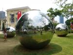 Art in front - National gallery, Esplanade Drive, Singapore