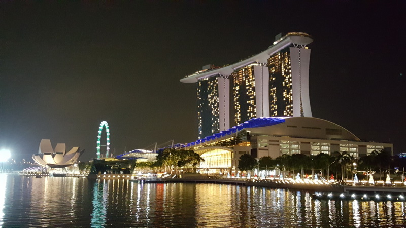 Three Hightlights - Marina Bay, Singapore