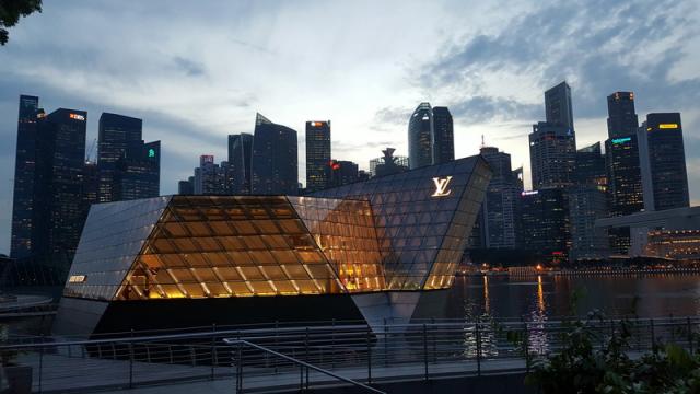 Architectural Icon - LV-Pavillon at Marina Bay, Singapore