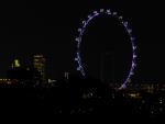 Blue ferris wheel - Singapore Flyer, Singapore