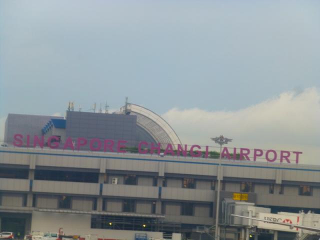 In front of - Changi Airport, Singapore