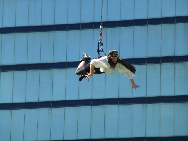 Flying Artist from Arcadia - City of Perth, Western Australia