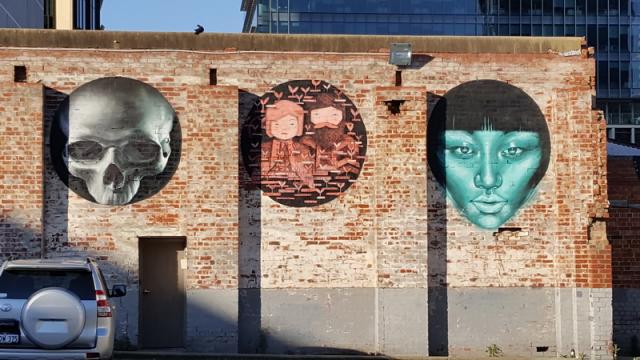 Mural Art - Murray Street, Perth, Western Australia