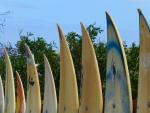 Surfboard fence - Road to Prevelly beach, Margaret River, Western Australia