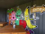 Entry sign - Roadhouse The crooky carrot, Dunsborough, Western Australia