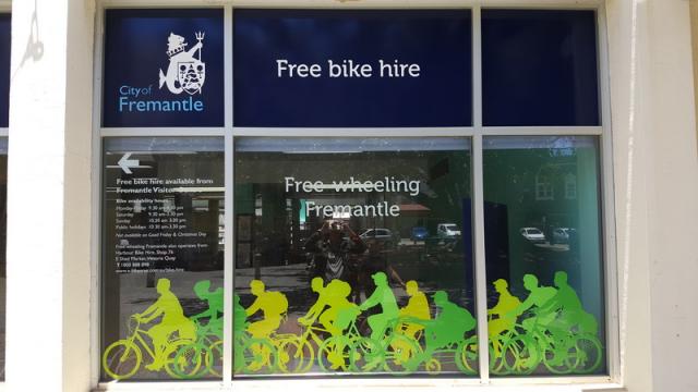 Free bike hire - City of Fremantle, Western Australia