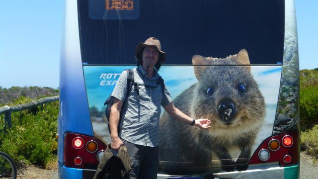   Rotto Explorer bus - Rottnest Island, Western Australia