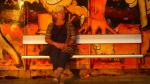 Waiting for the bus - bus stop, Fremantle, Western Australia