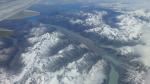 First view - Southern alpes on New Zealand 