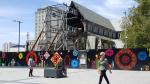 Cathedral after earthquake - Christchurch, New Zealand