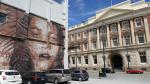 Mural paintig - Christchurch, New Zealand