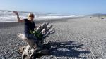  Pebbly beach - Greymouth, Westcoast New Zealand