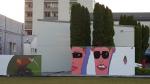 Murals with trees - Greymouth City, Westcoast New Zealand