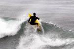 Surfing the rides at Bells Beachs - Great Ocean Road, Victoria, Australia