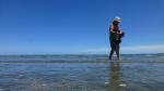 Looking for shells - Club Fiji Resort, Fiji Island, Viti Levu
