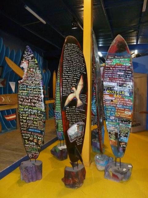Talking Boards at Surf Museum - Torquay, Victoria, Australia