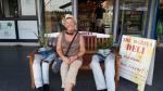 Six legs on a bench - Denarau Island Resort, Fiji Island, Viti Levu